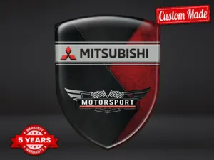Mitsubishi Adesivi Logo Aziendali Tuning Regolabili Robusti